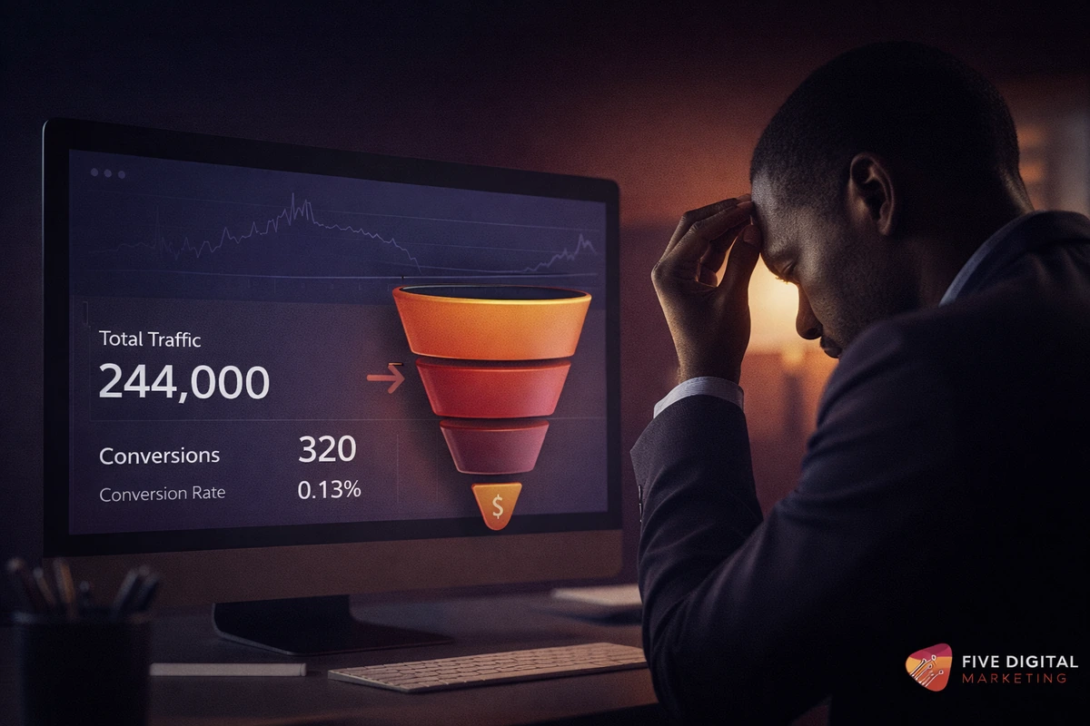 CRO Nigeria playbook for turning website traffic into qualified inquiries